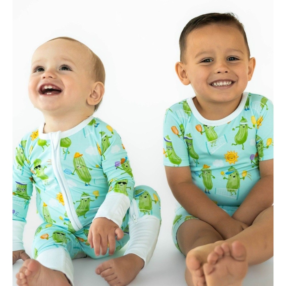 Little Sleepies NWT Pickle Power Zippy • 3T